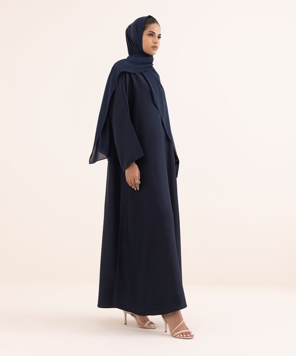 Women's Blue Nida Abaya