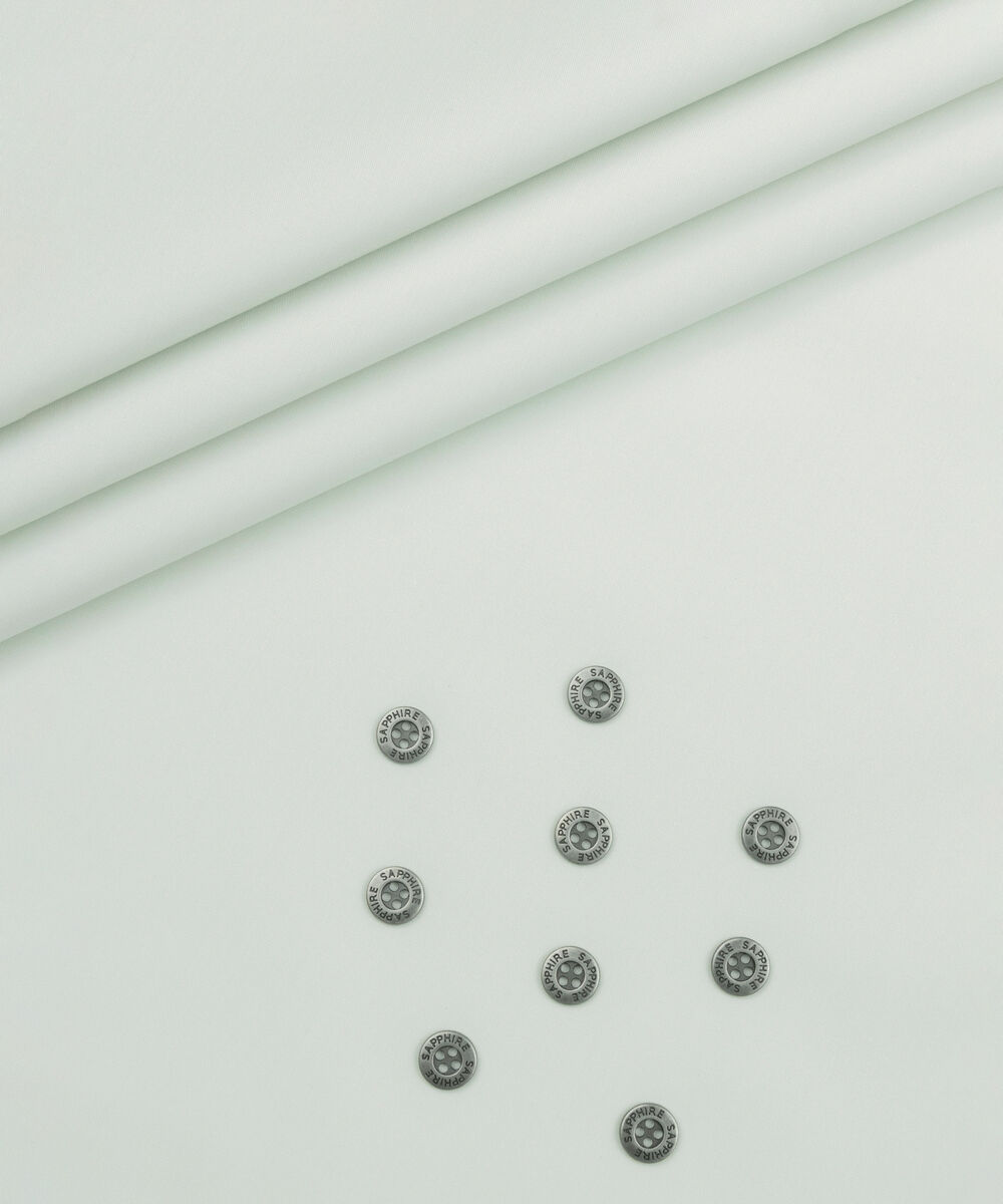 Men's Unstitched Two-Piece Mint Premium Giza Cotton Suit