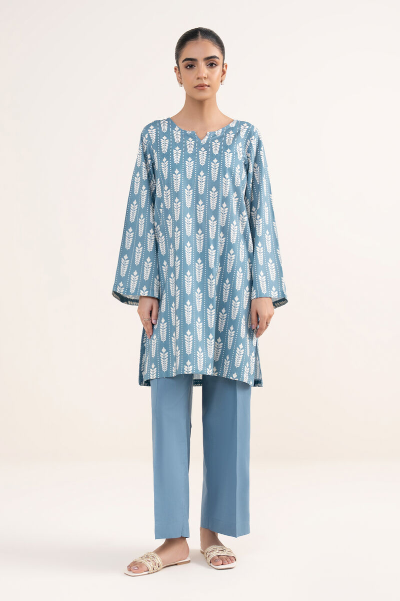 Printed Lawn Viscose Shirt