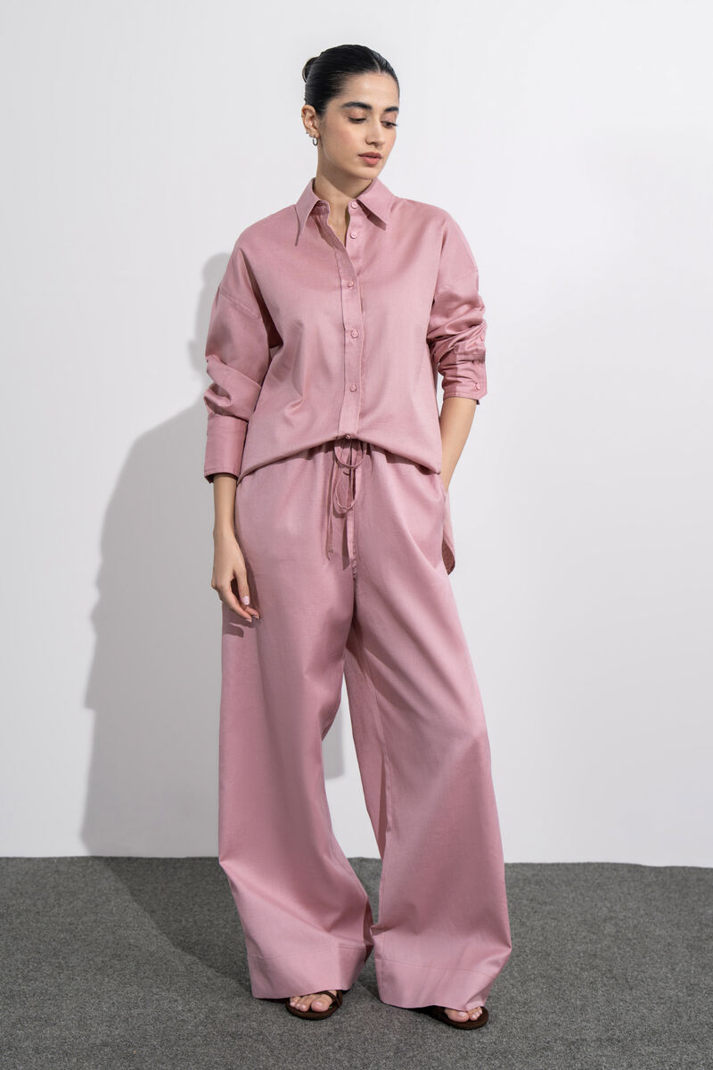 Linen Blend Trousers