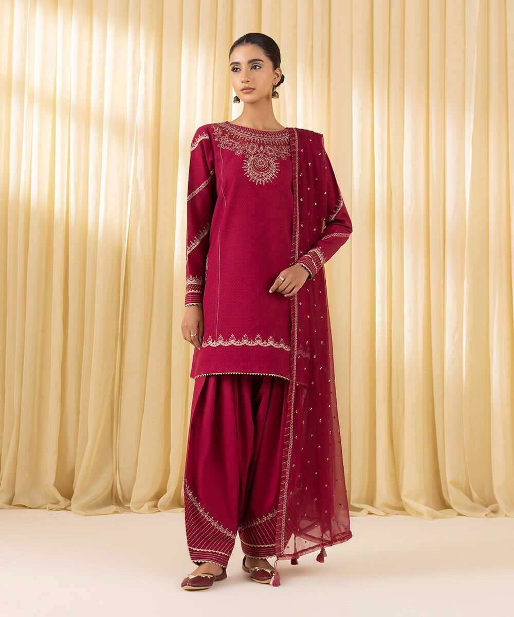 0U3PEDF25V35 Unstitched 3 PC 0U3PEDF25V35