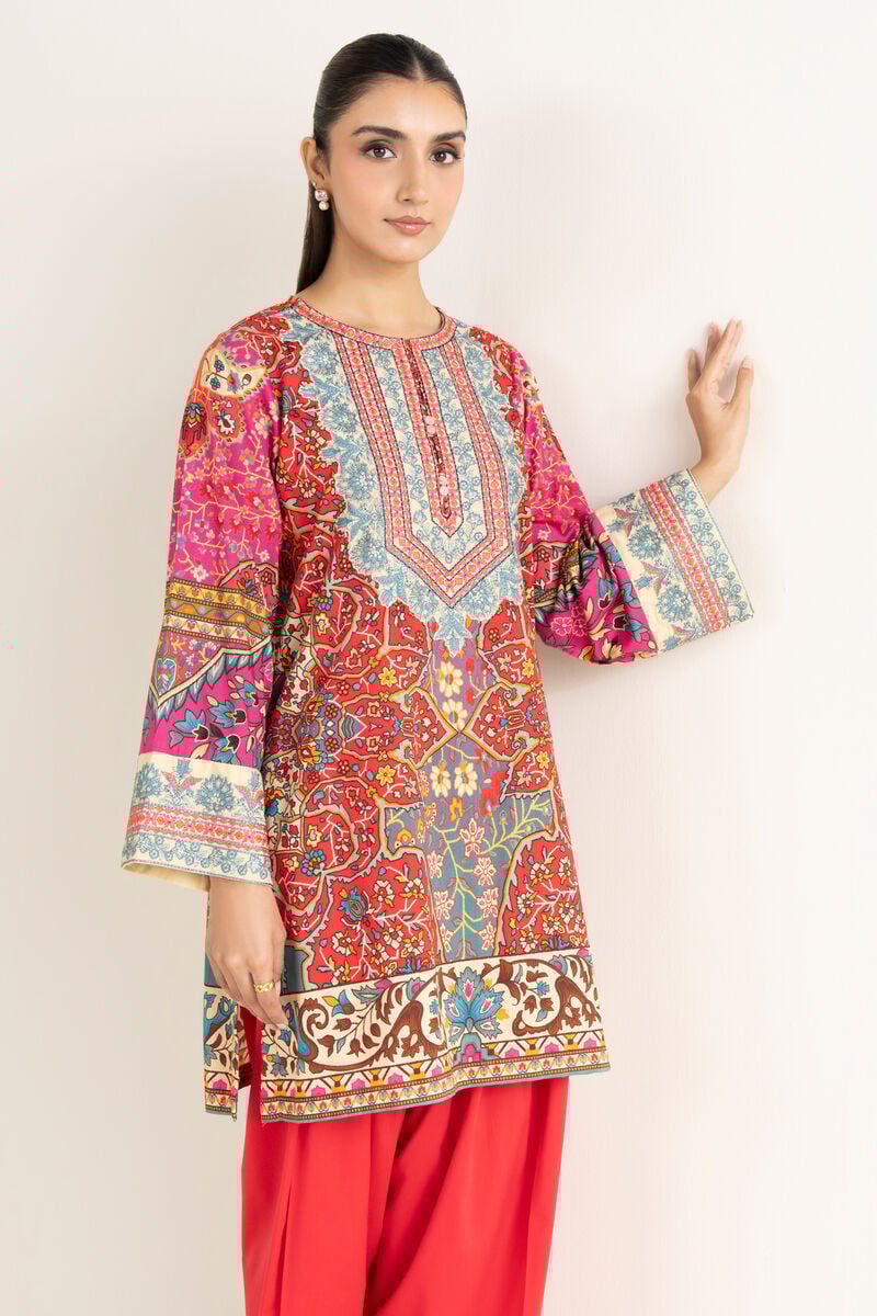 Embroidered Linen Viscose Shirt