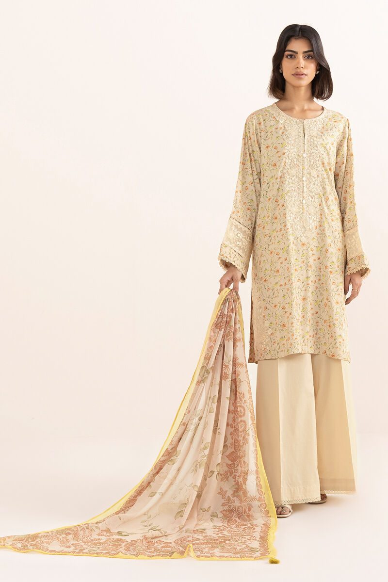 Printed Organza Dupatta