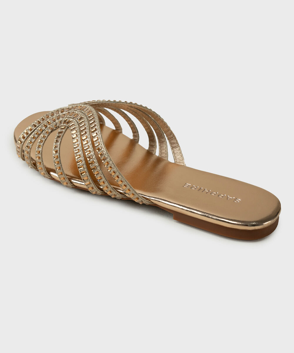 Women's Rose Gold Flats