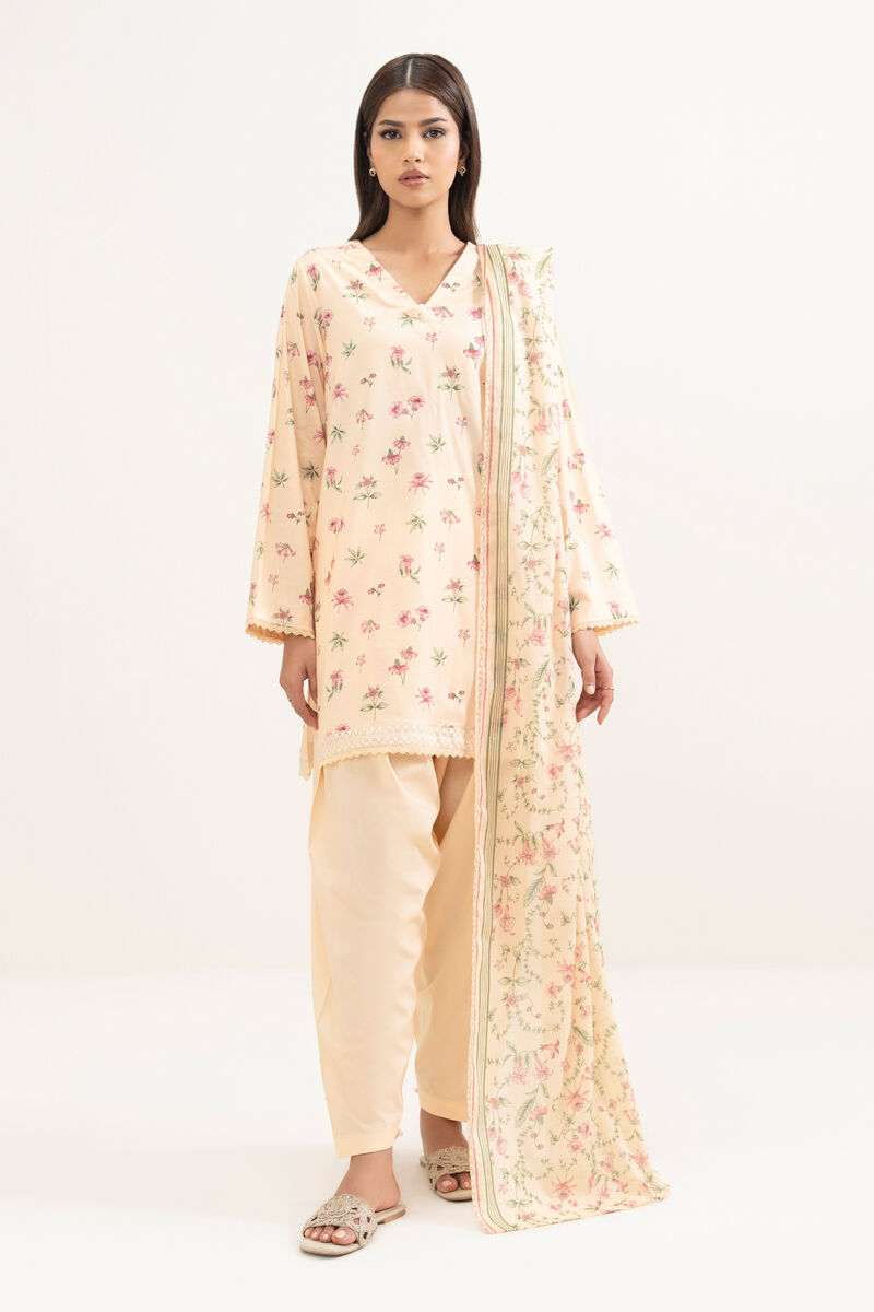 Printed Lawn Dupatta