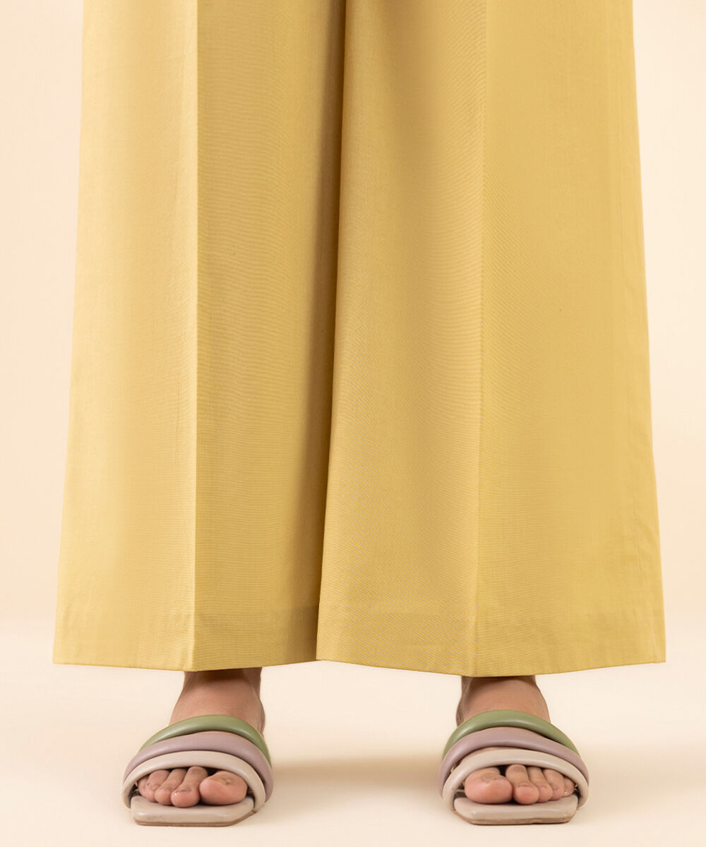 Unstitched Women's Yellow Lawn Printed Shirt Dupatta