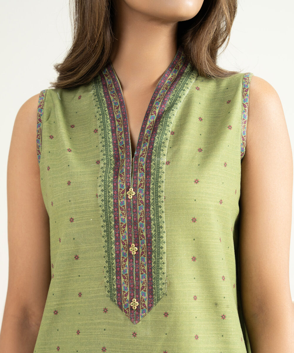 Women's Unstitched Khaddar 3 Piece Suit