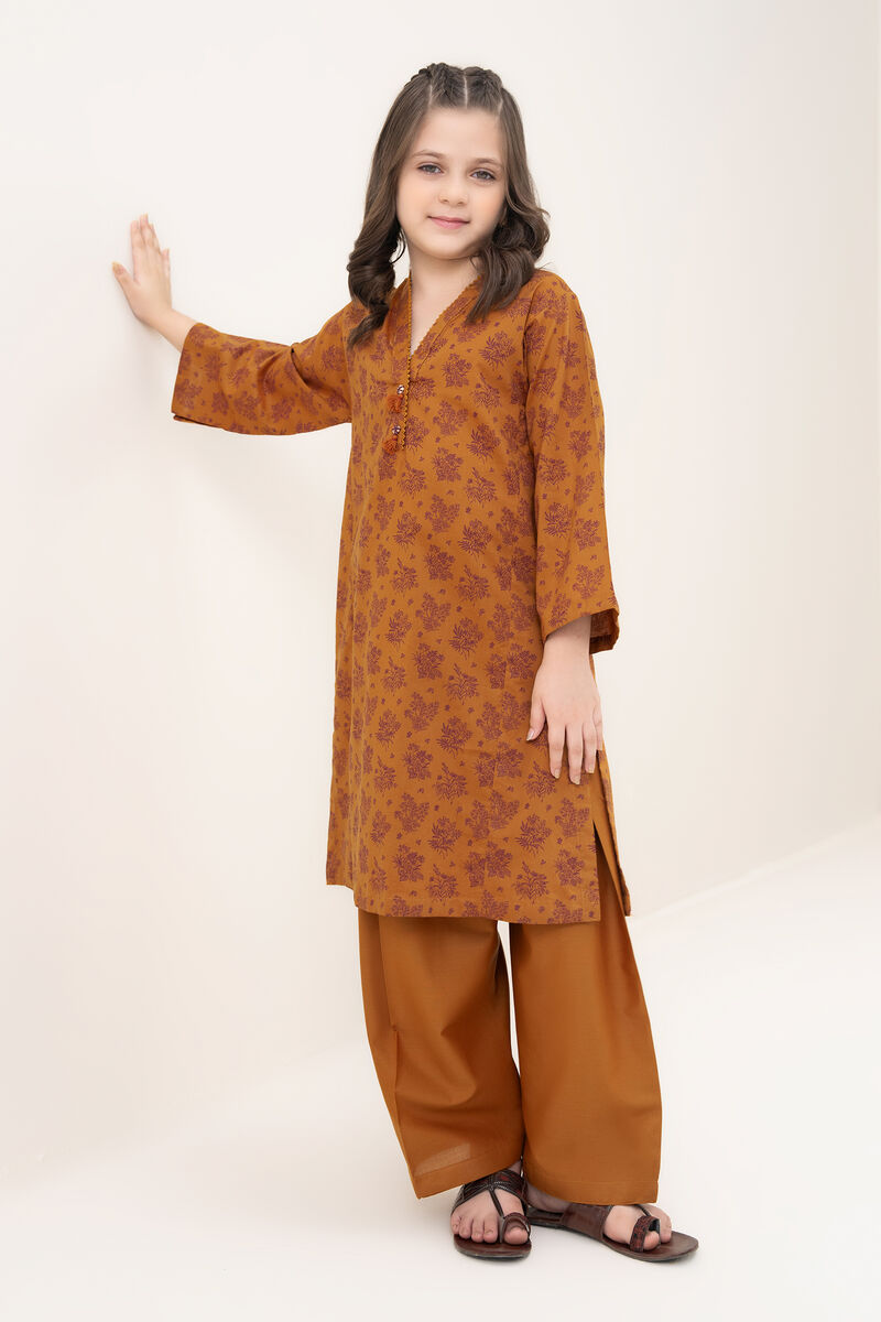 Printed Cotton Viscose Suit