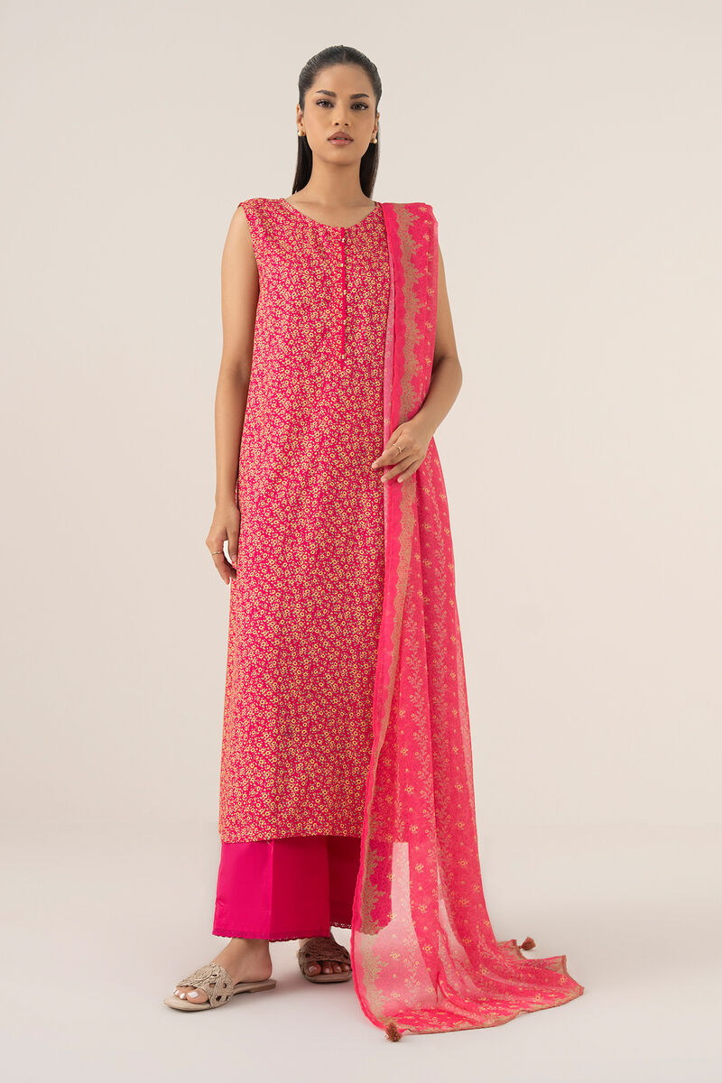 Printed Organza Dupatta