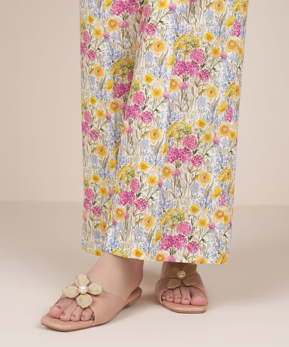 Women's RTW Lycra Multi Printed Culottes