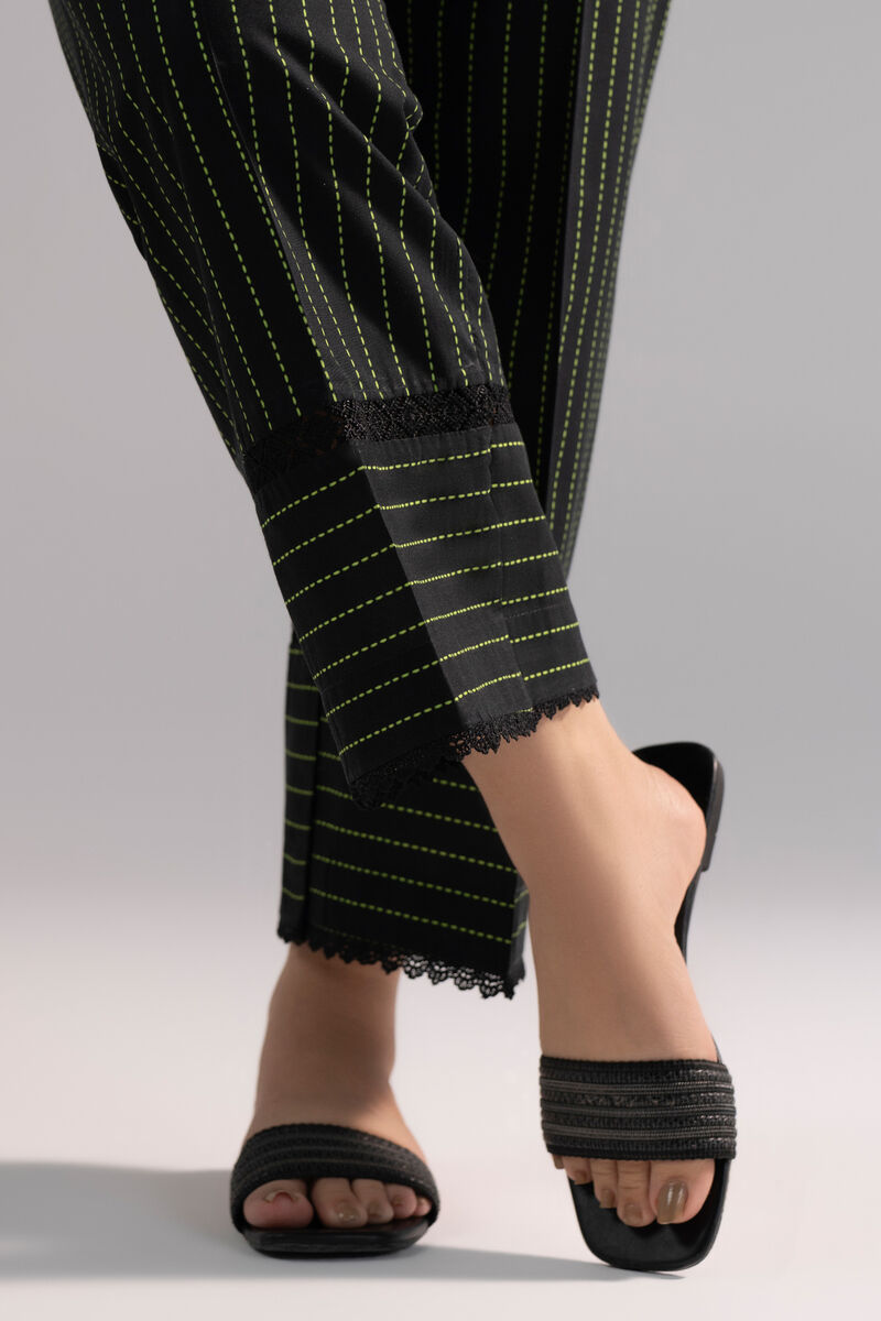 Printed Cambric Straight Pants