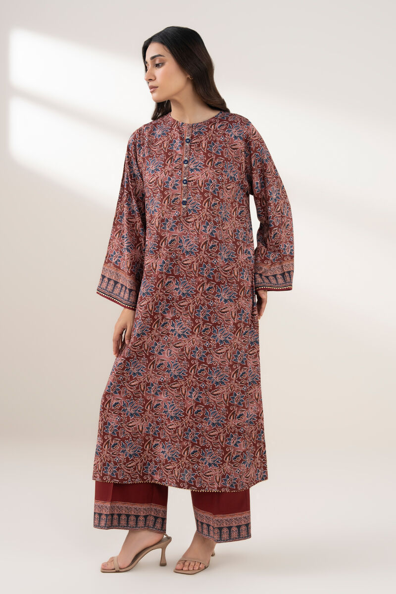 Printed Viscose Linen Shirt