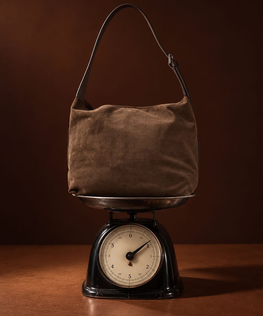 Women's Brown Shoulder Tote Bag