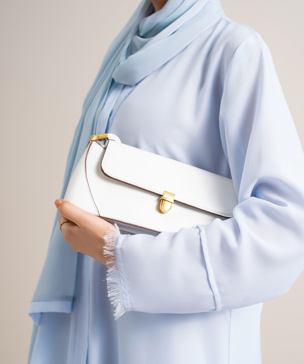 Women's Sky Blue Regular Abaya