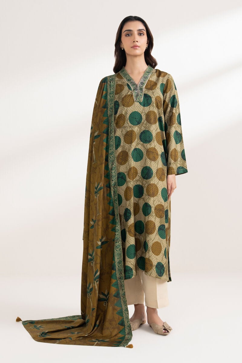 Printed Linen Dupatta
