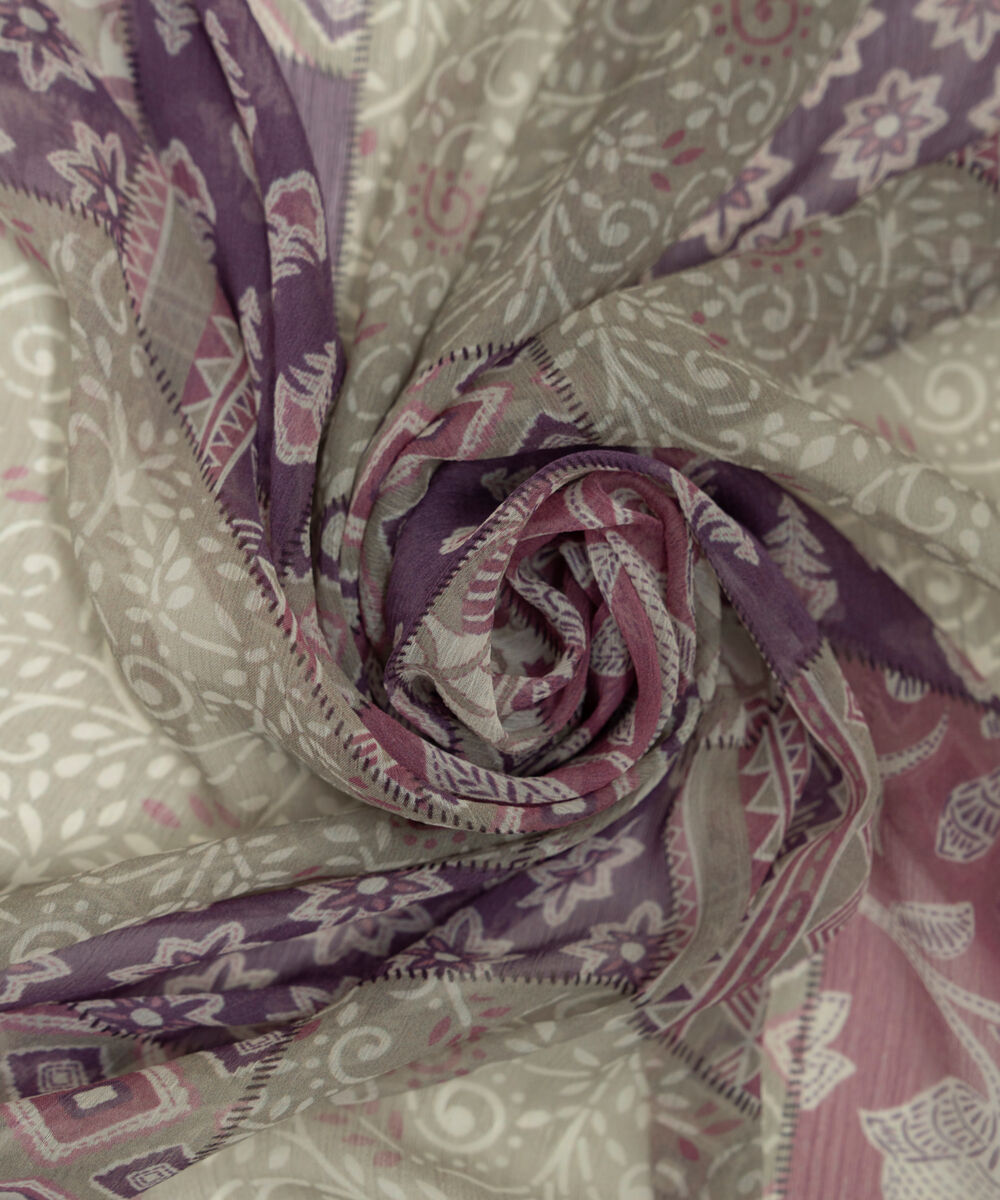 Blended Chiffon Printed Dupatta