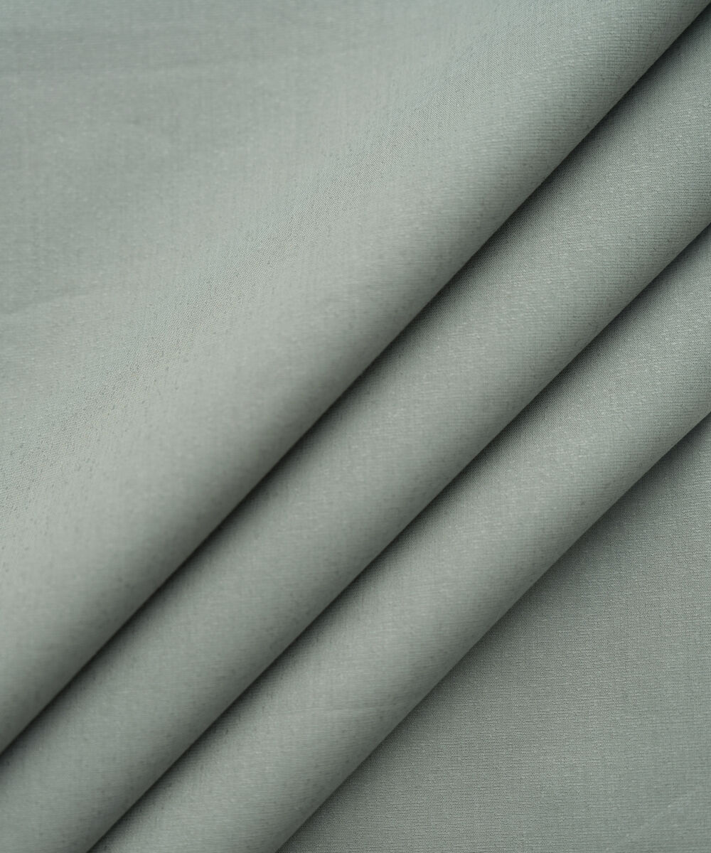 Men's Unstitched Soft Green Karandi Suit