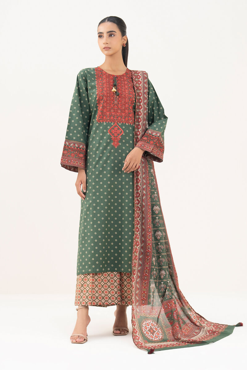 Printed Voile Dupatta