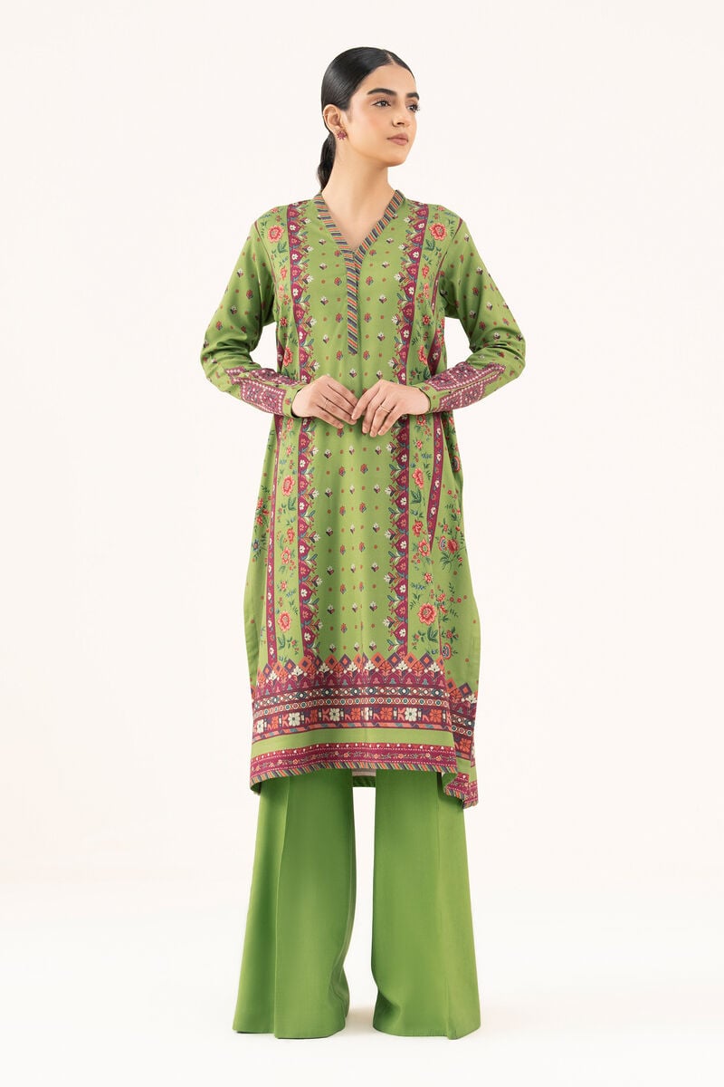 2 Piece - Printed Cotton Suit