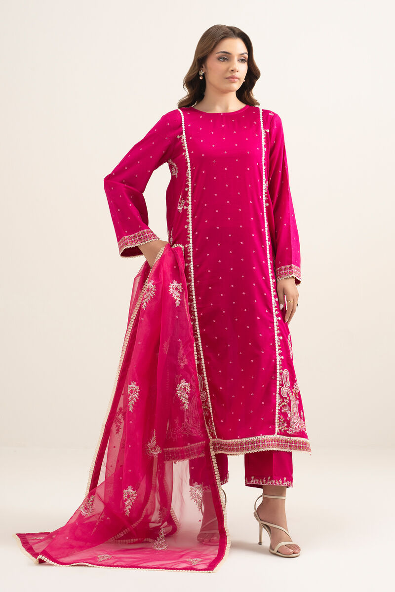 Embroidered Organza Dupatta