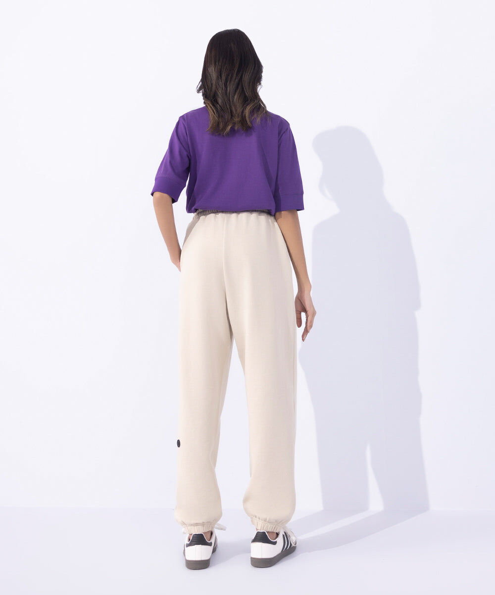 Woman - White Jogging Trousers