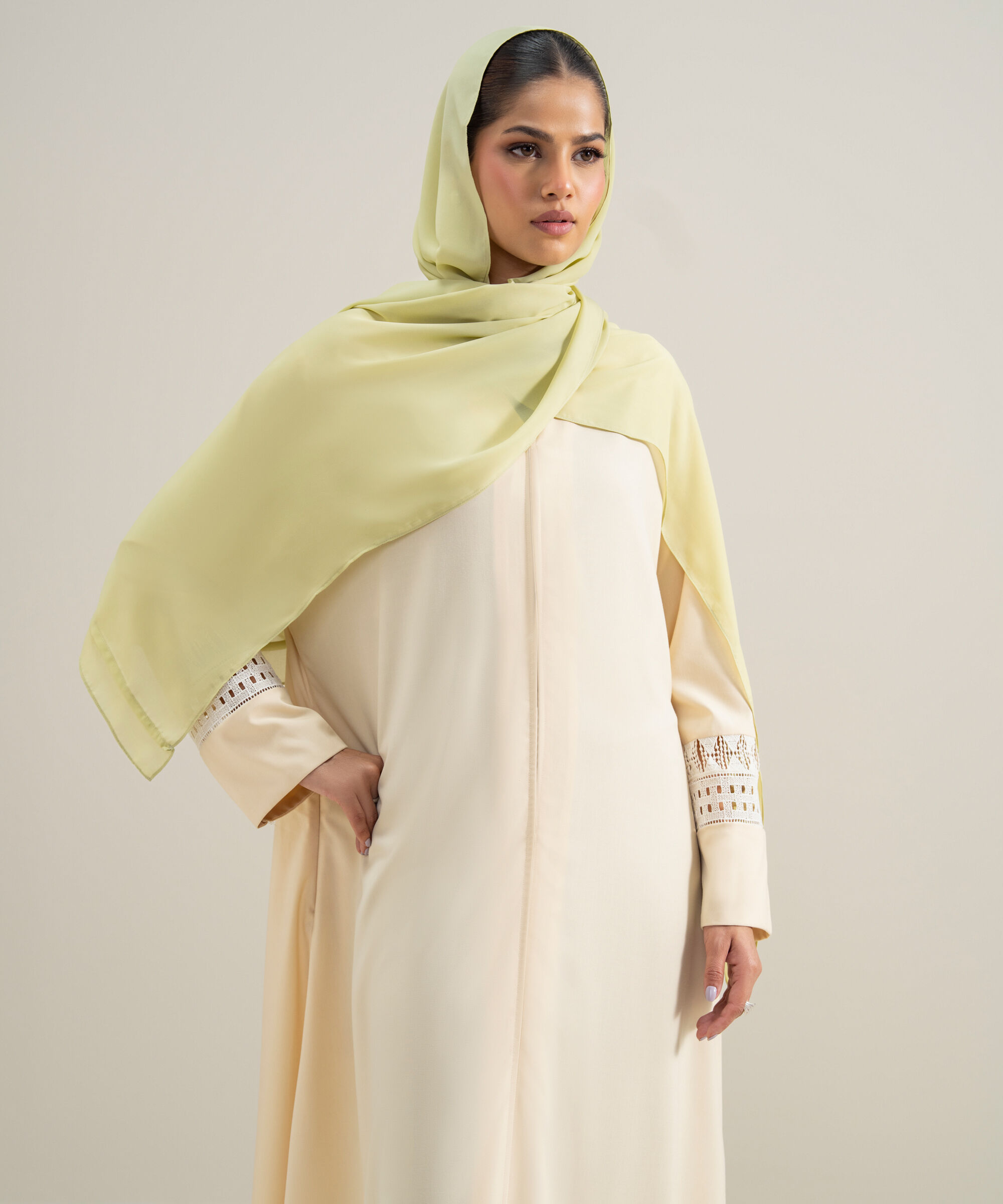 Yellow Hijab HIJAB26V3001
