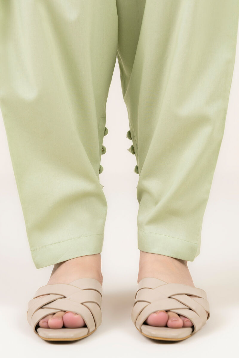 Solid Cotton Viscose Shalwar