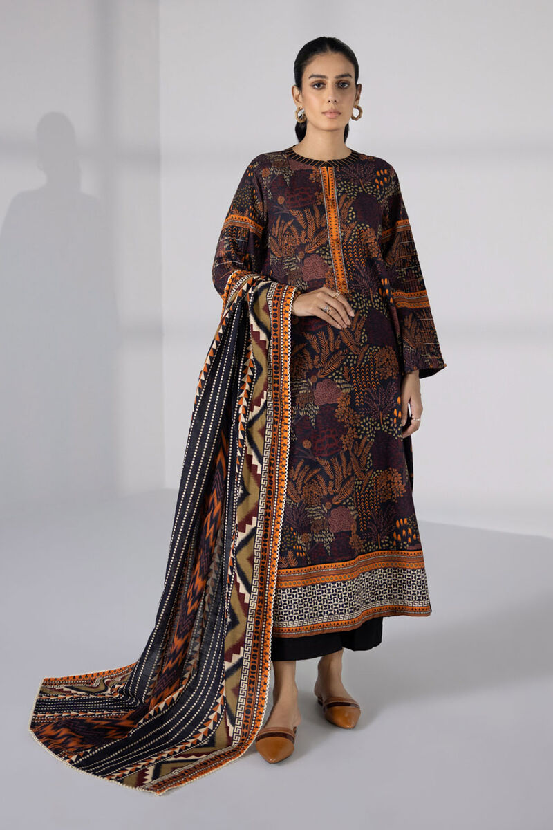 3 Piece - Printed Lawn Suit