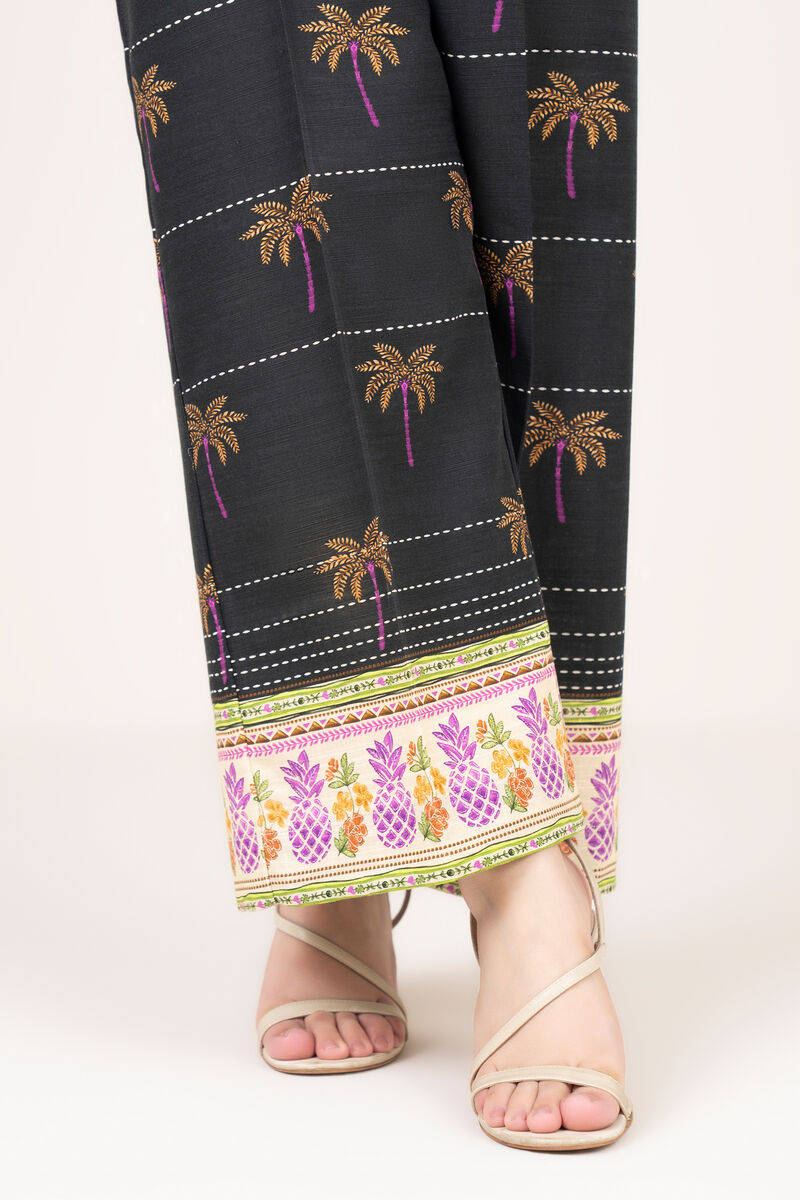 Printed Khaddar Culottes
