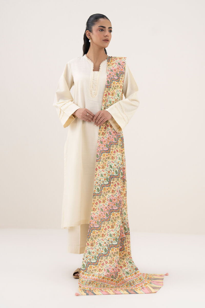 Printed Khaddar Dupatta