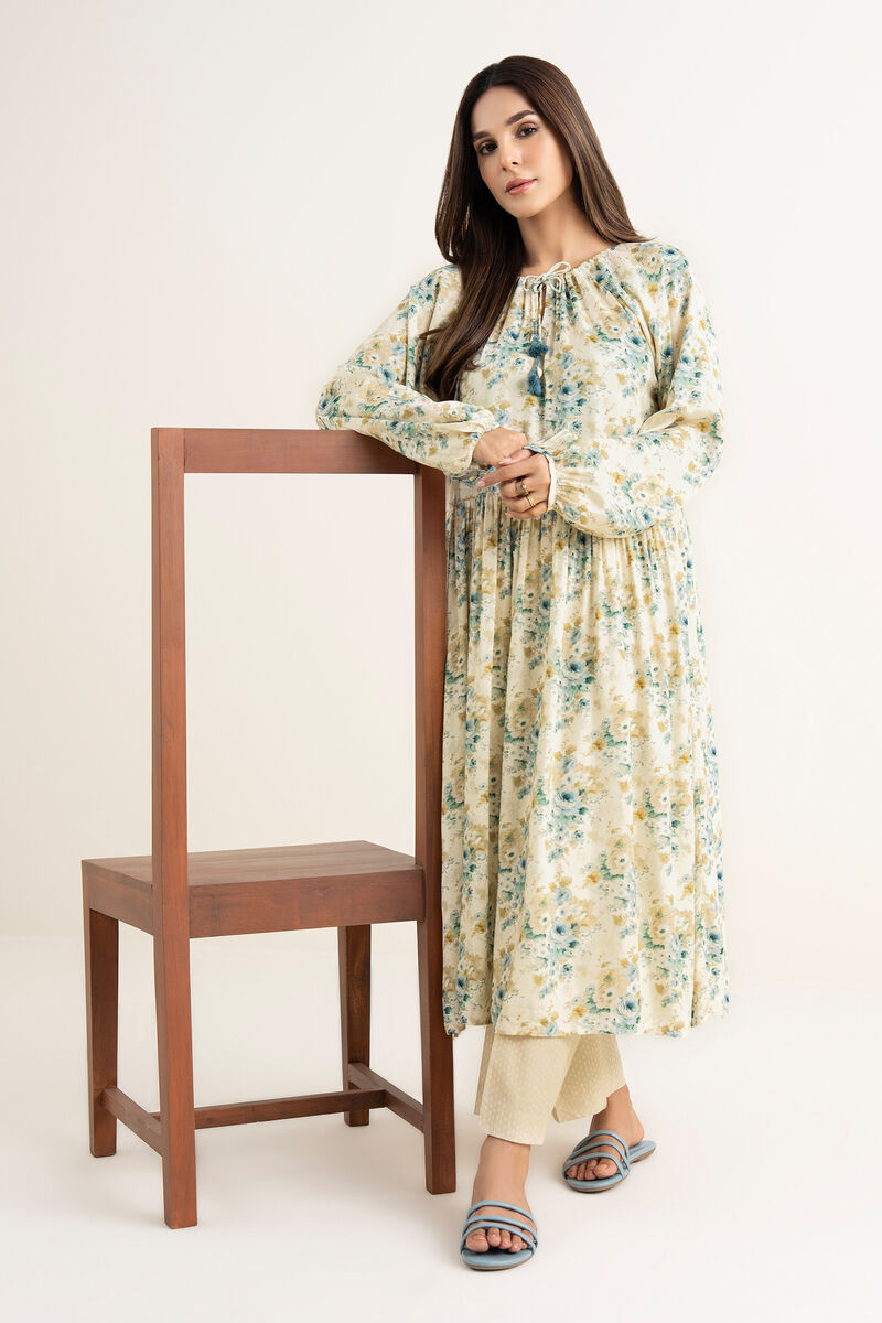 Printed Arabic Lawn Shirt