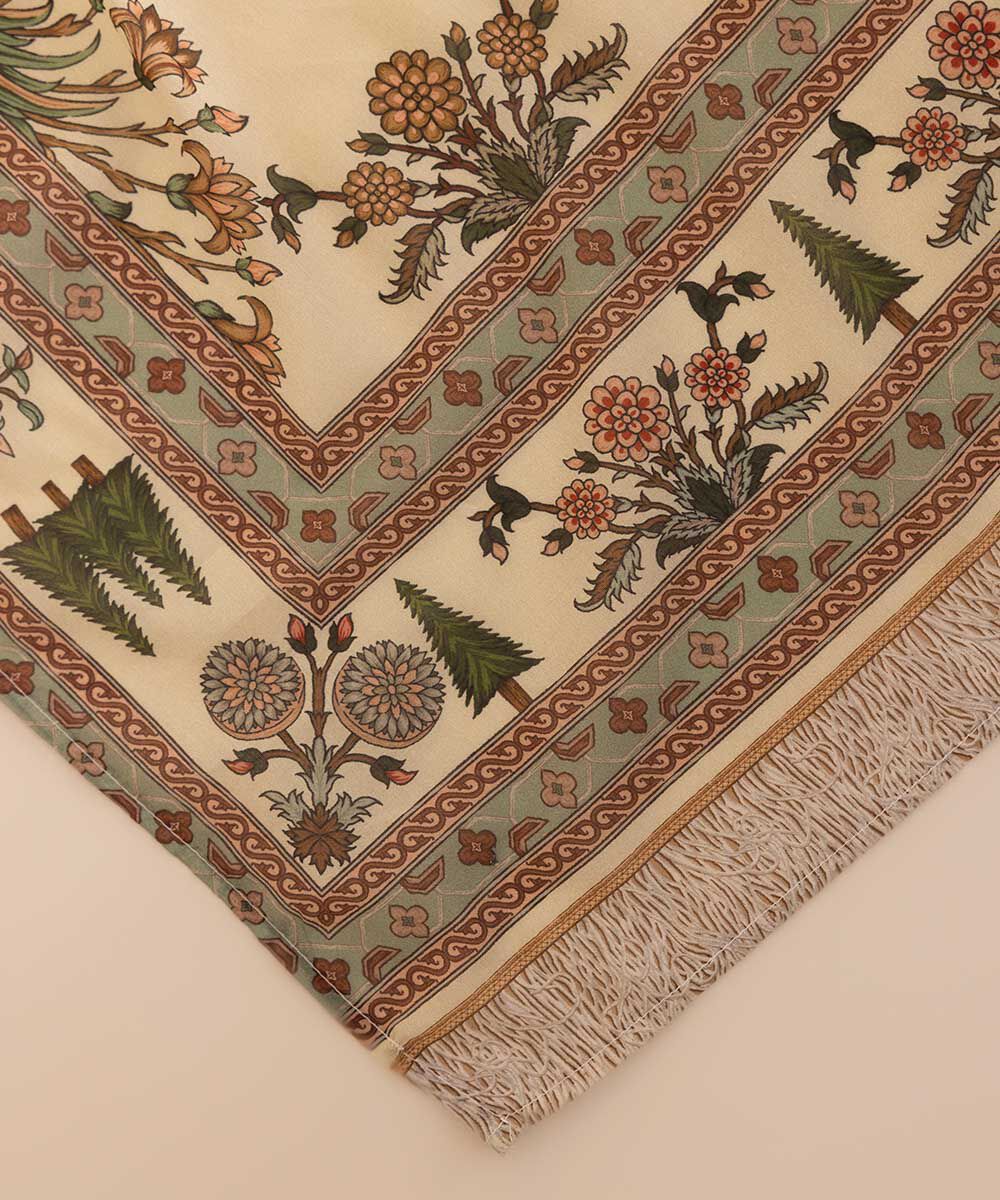 Woman - Printed Voile Dupatta