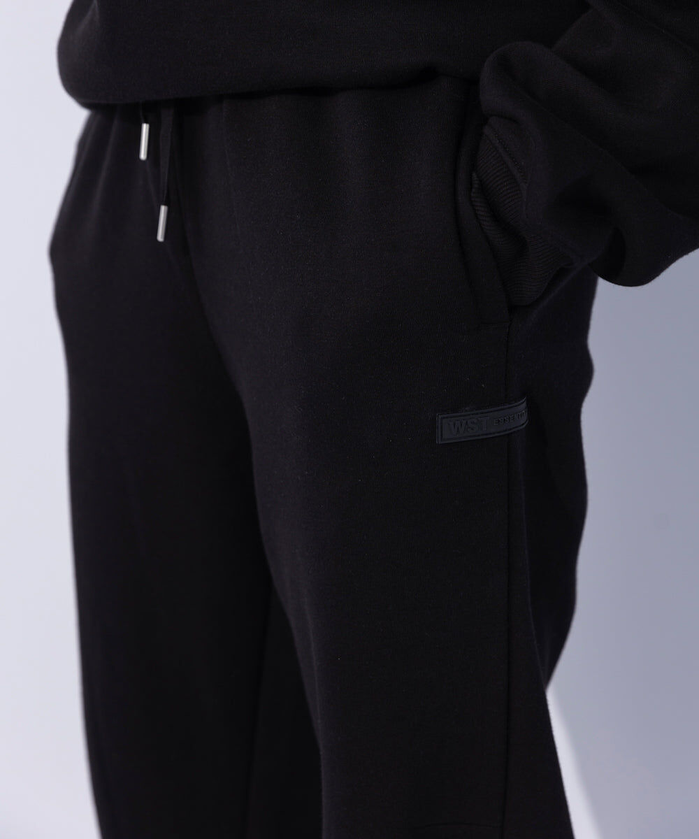 Woman - Black Unisex Jogging Trousers