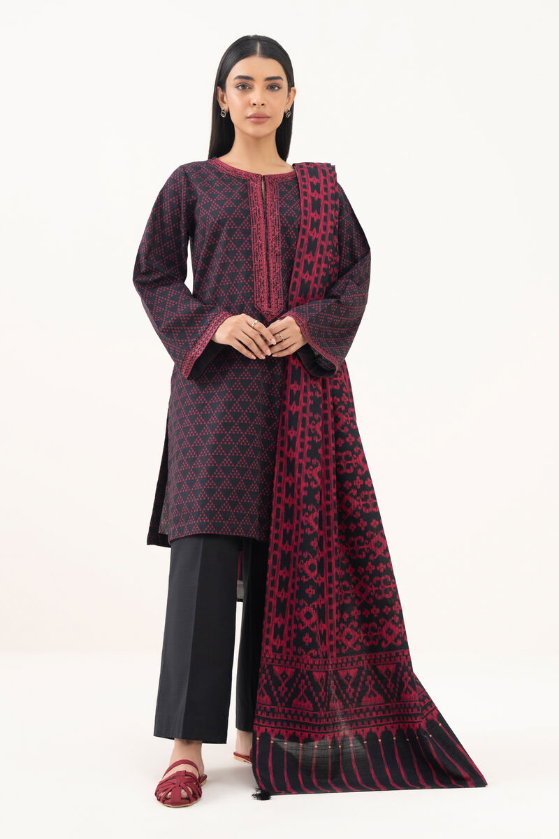 Printed Light Khaddar Dupatta