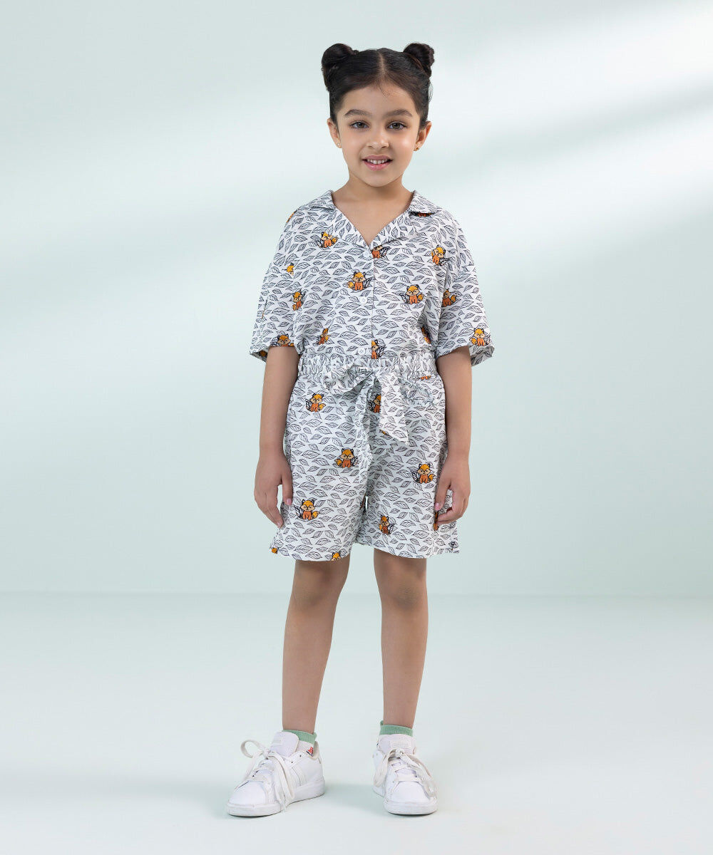 Girl's 2 PC Set 0002452GKSC3 Sapphire PK