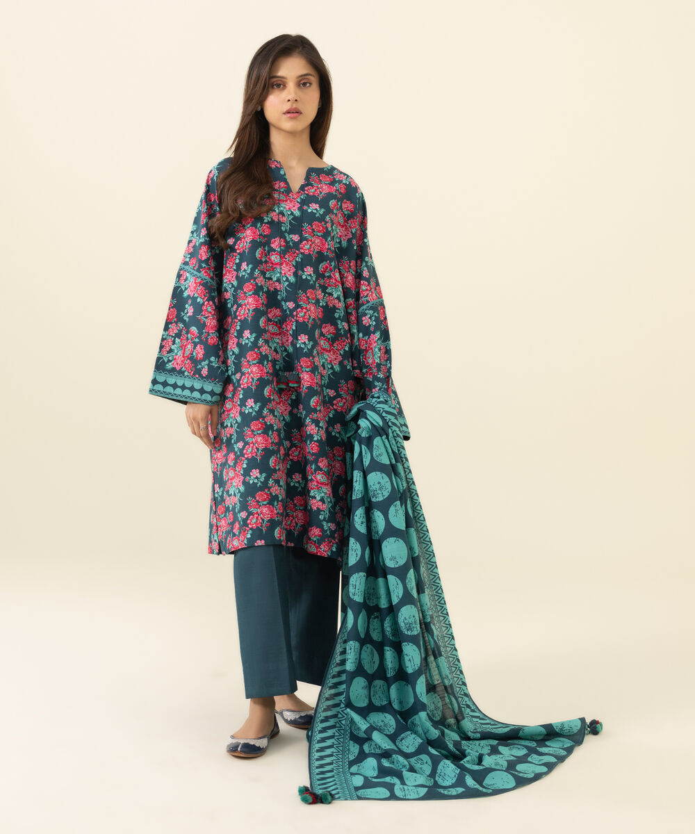 Unstitched 3 PC 00U2DDY23V64 Sapphire PK