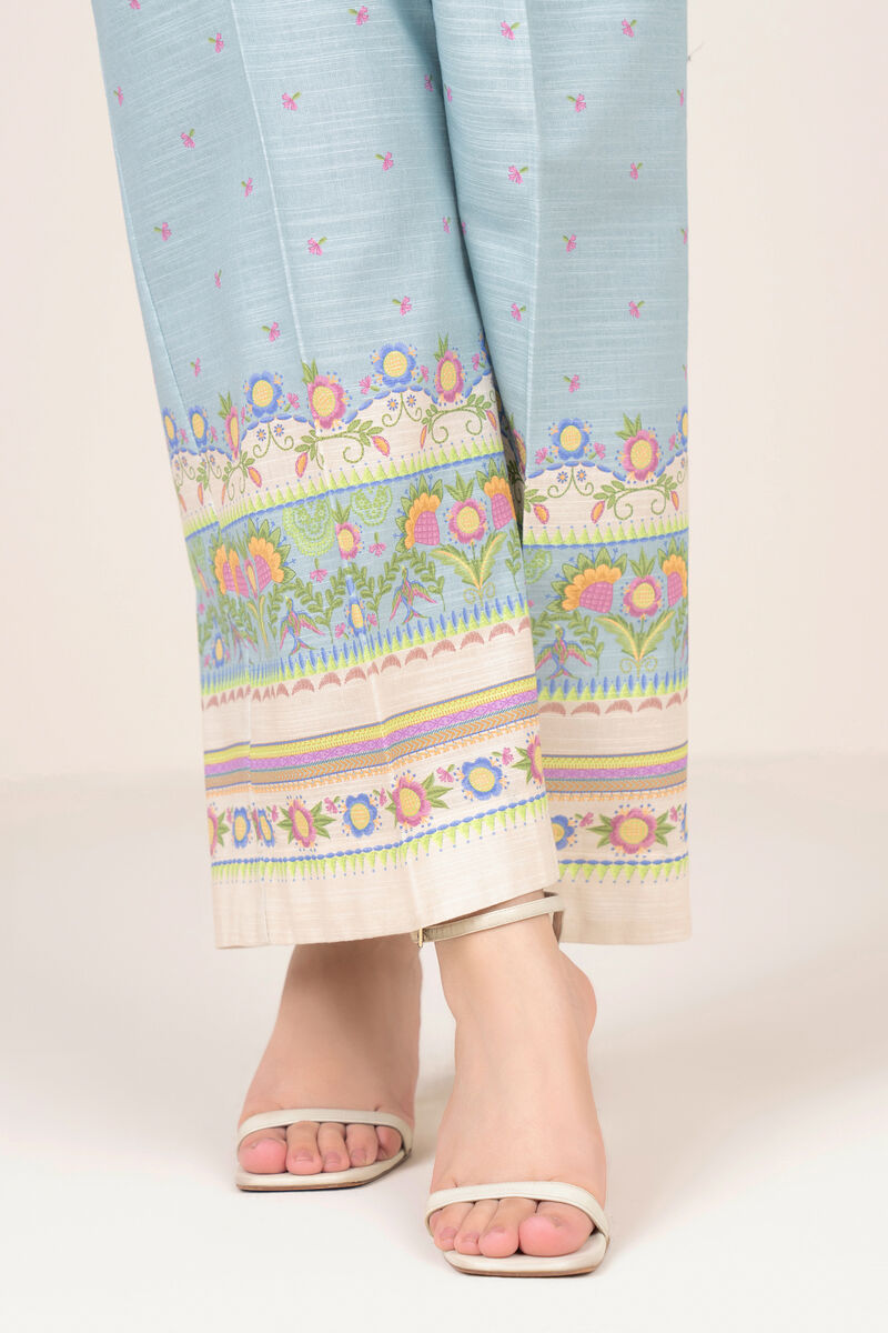 Printed Light Khaddar Culottes