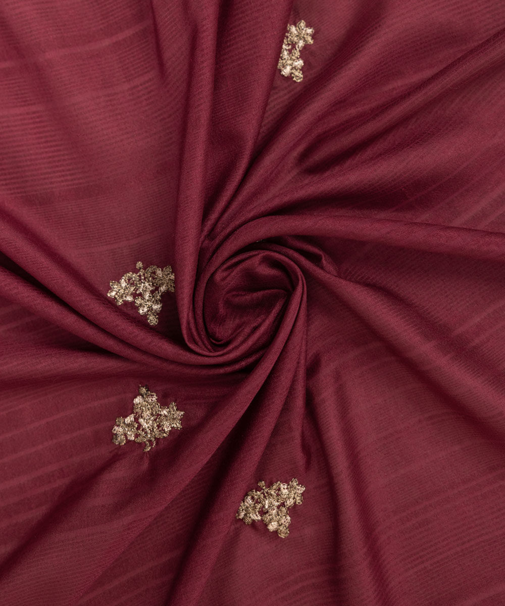 Fancy Manaar Red Embroidered Dupatta