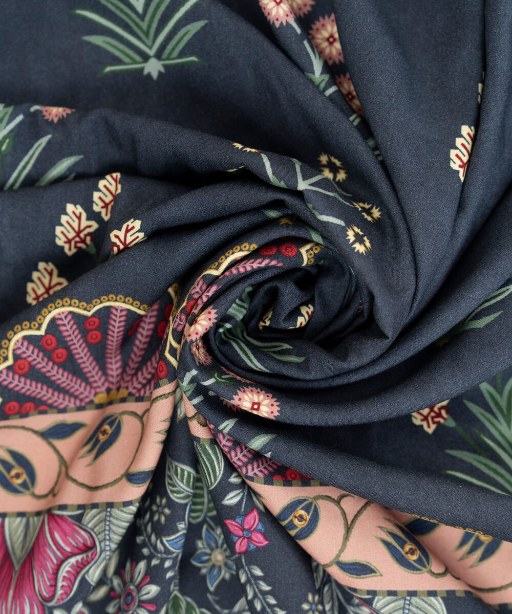 Viscose Linen Printed Multi Dupatta