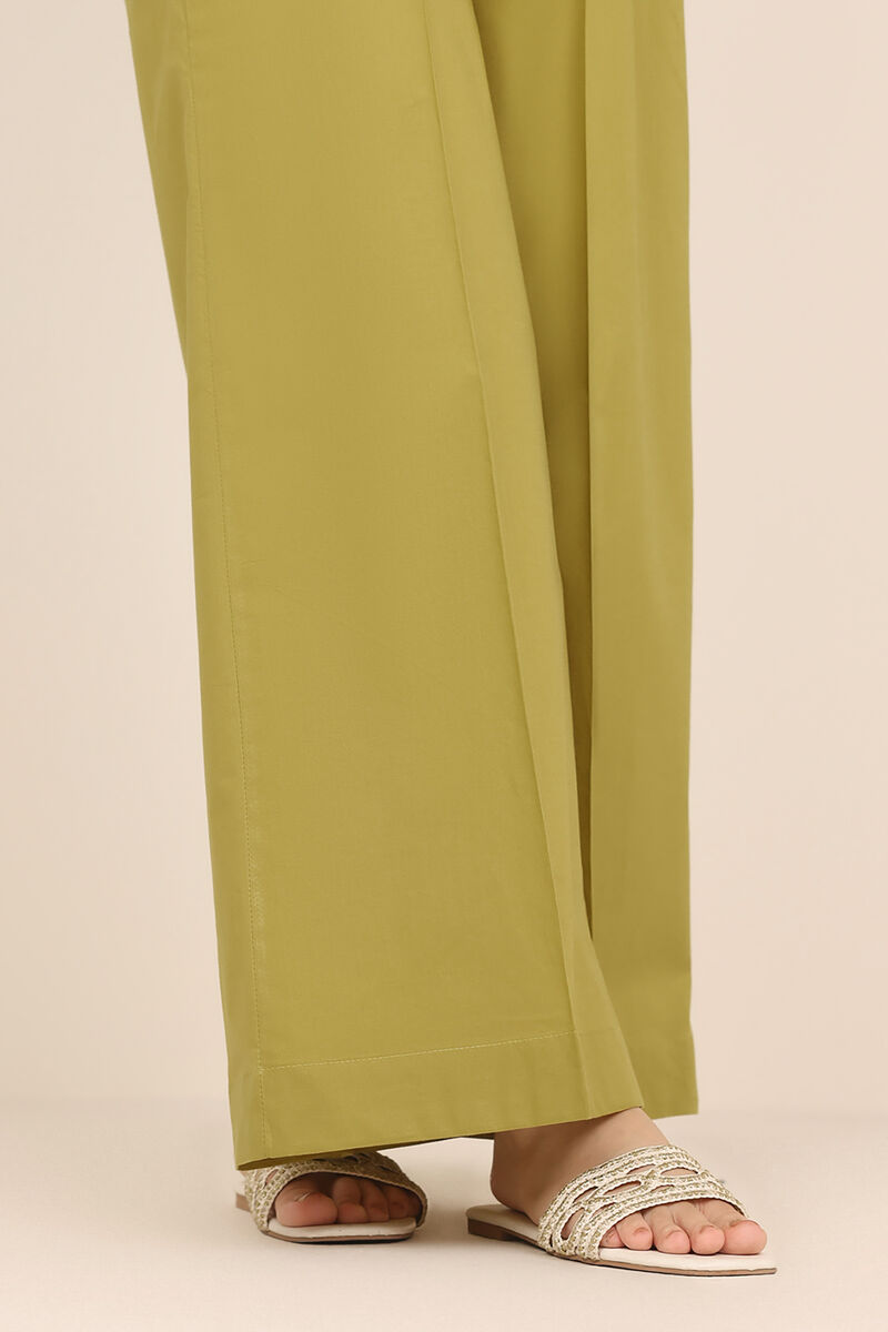 Solid cambric Flared Pants