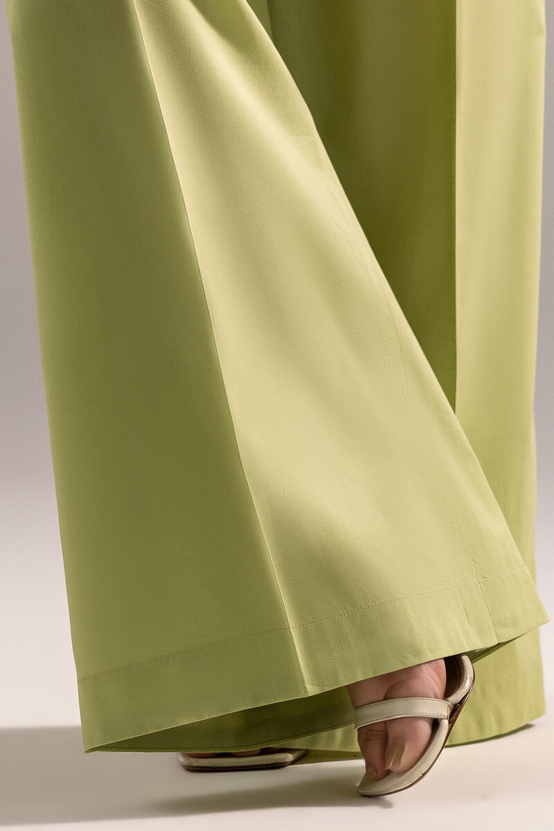 Solid Cambric Flared Shirt