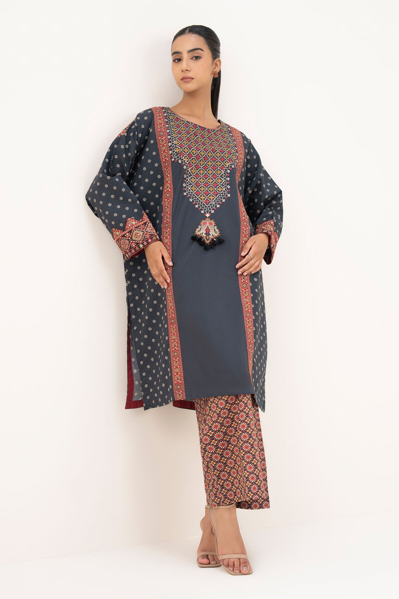 Embroidered Cambric Shirt