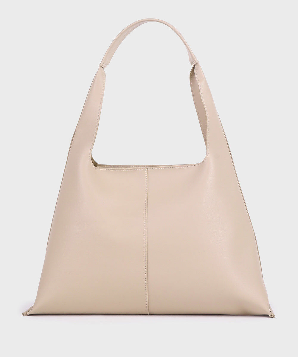 Woman - Beige Beige Tote Bag