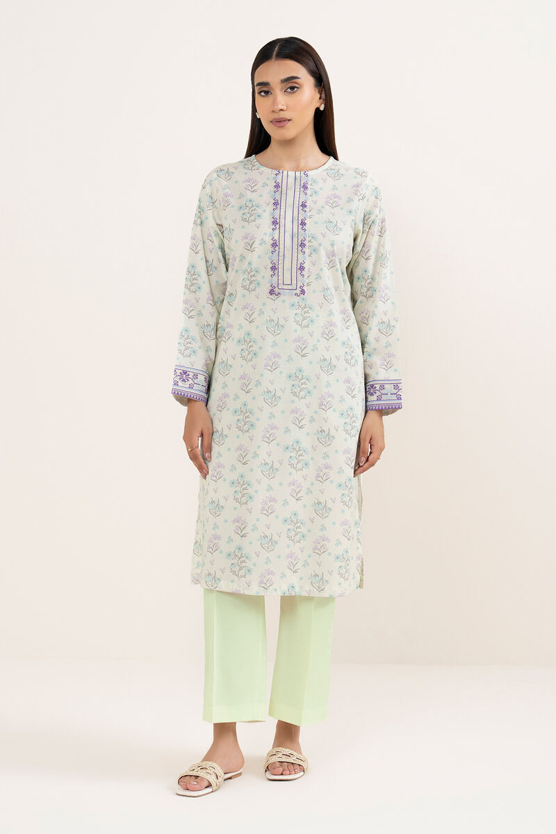 Embroidered Lawn Viscose Shirt