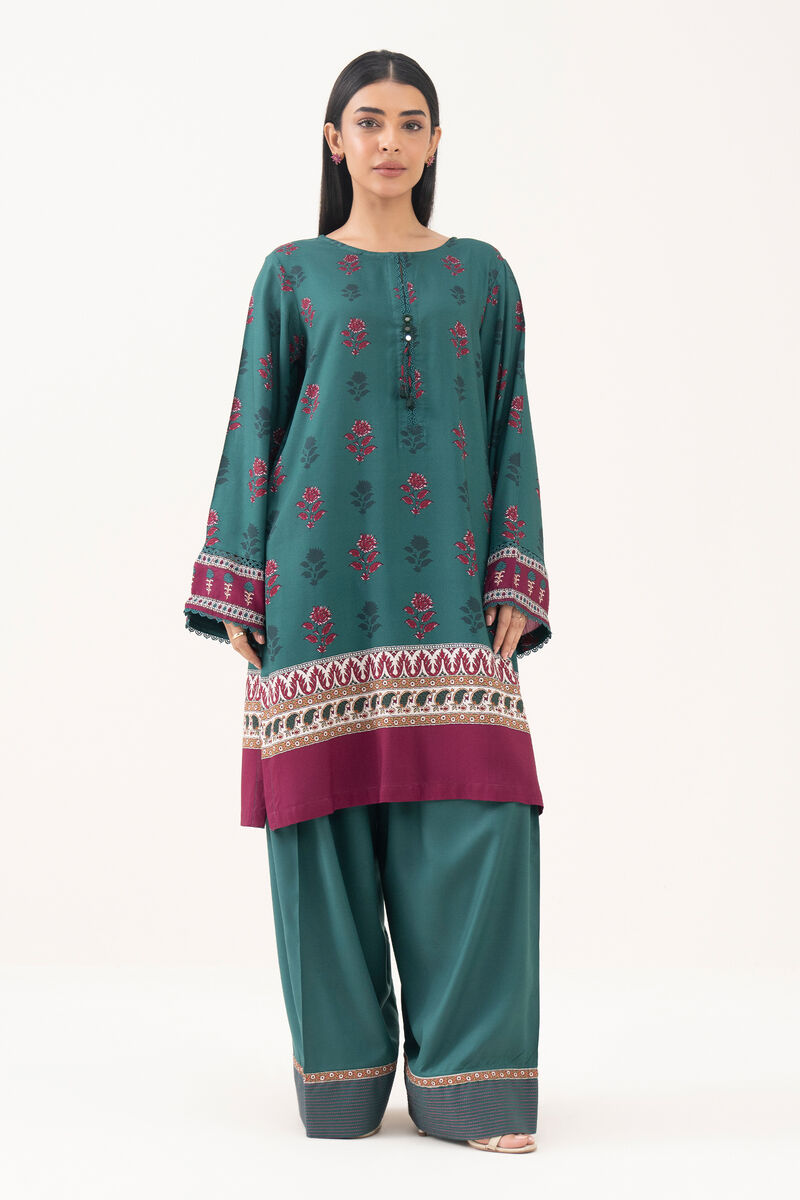 Printed Linen Viscose Shirt