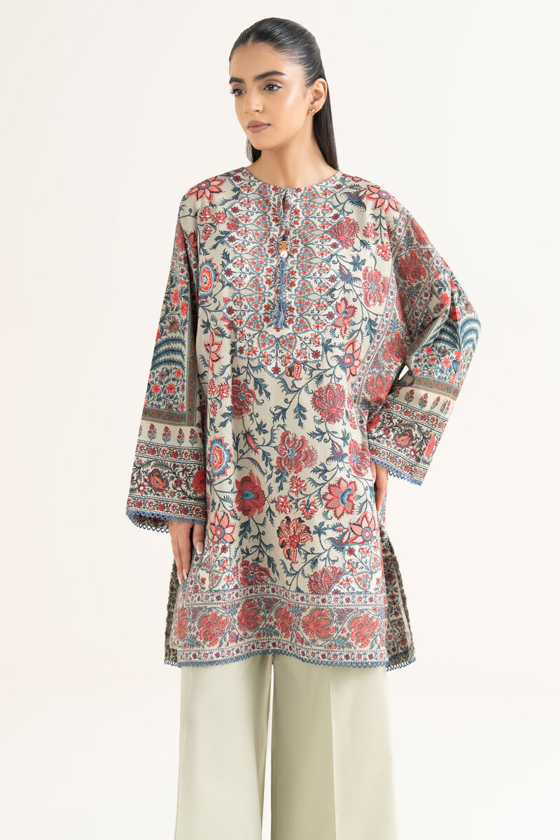 Printed Cambric Shirt