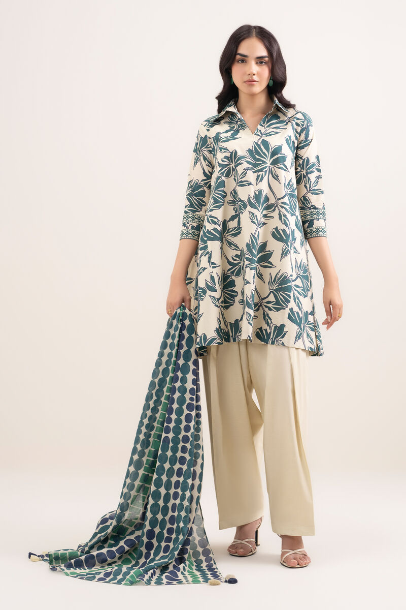 3 Piece - Printed Lawn Suit