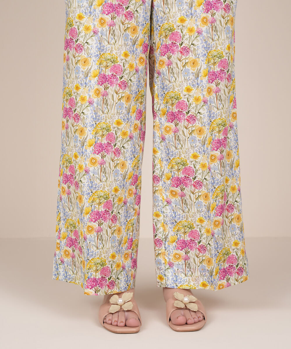 Women's RTW Lycra Multi Printed Culottes