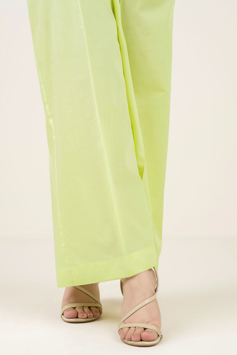 Solid Cambric Flared Pants