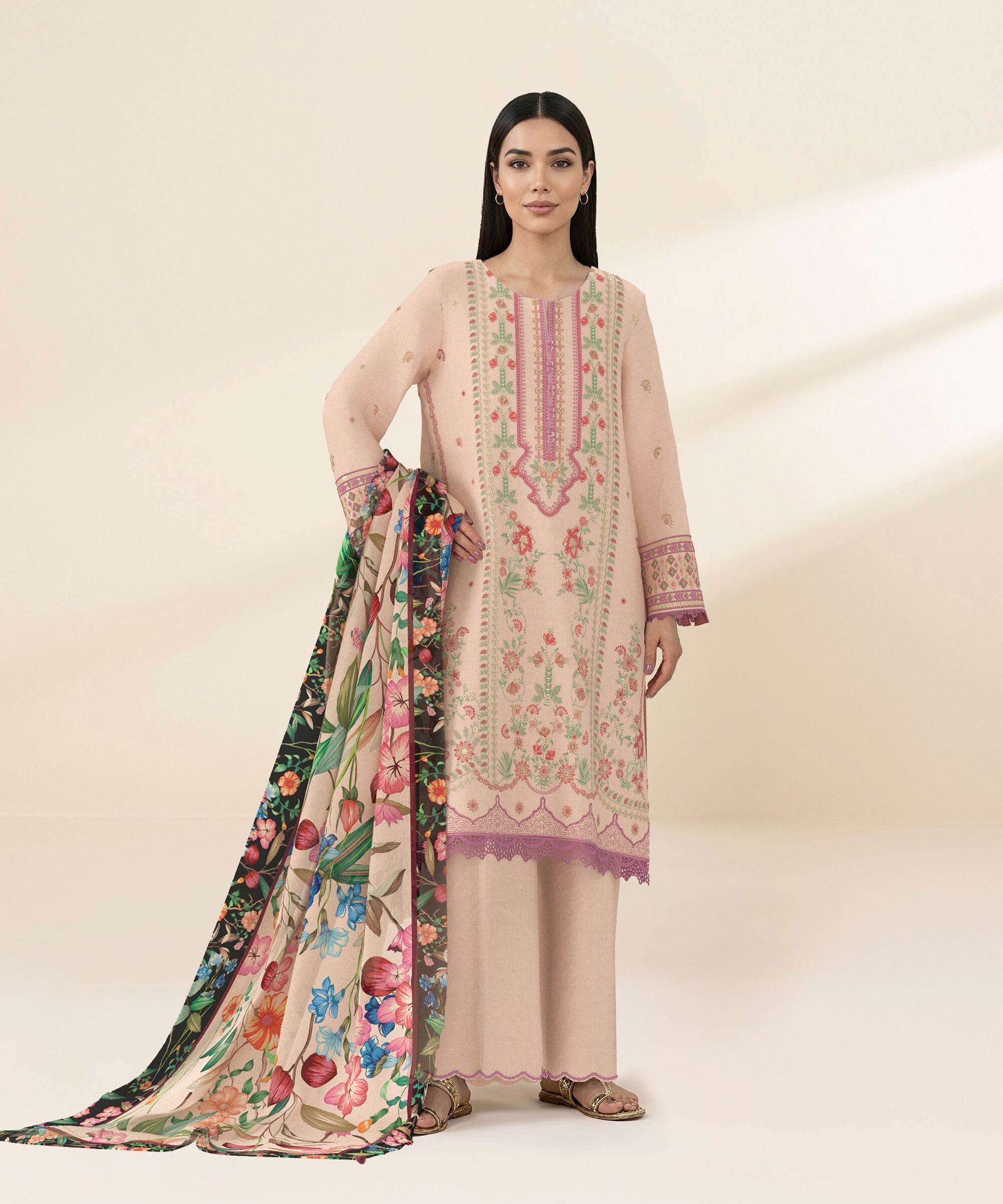 Unstitched 3 PC DLEWS26CL218